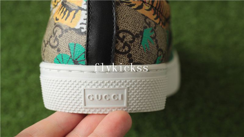 GC Brand Sneaker Low Top Tiger Pattern